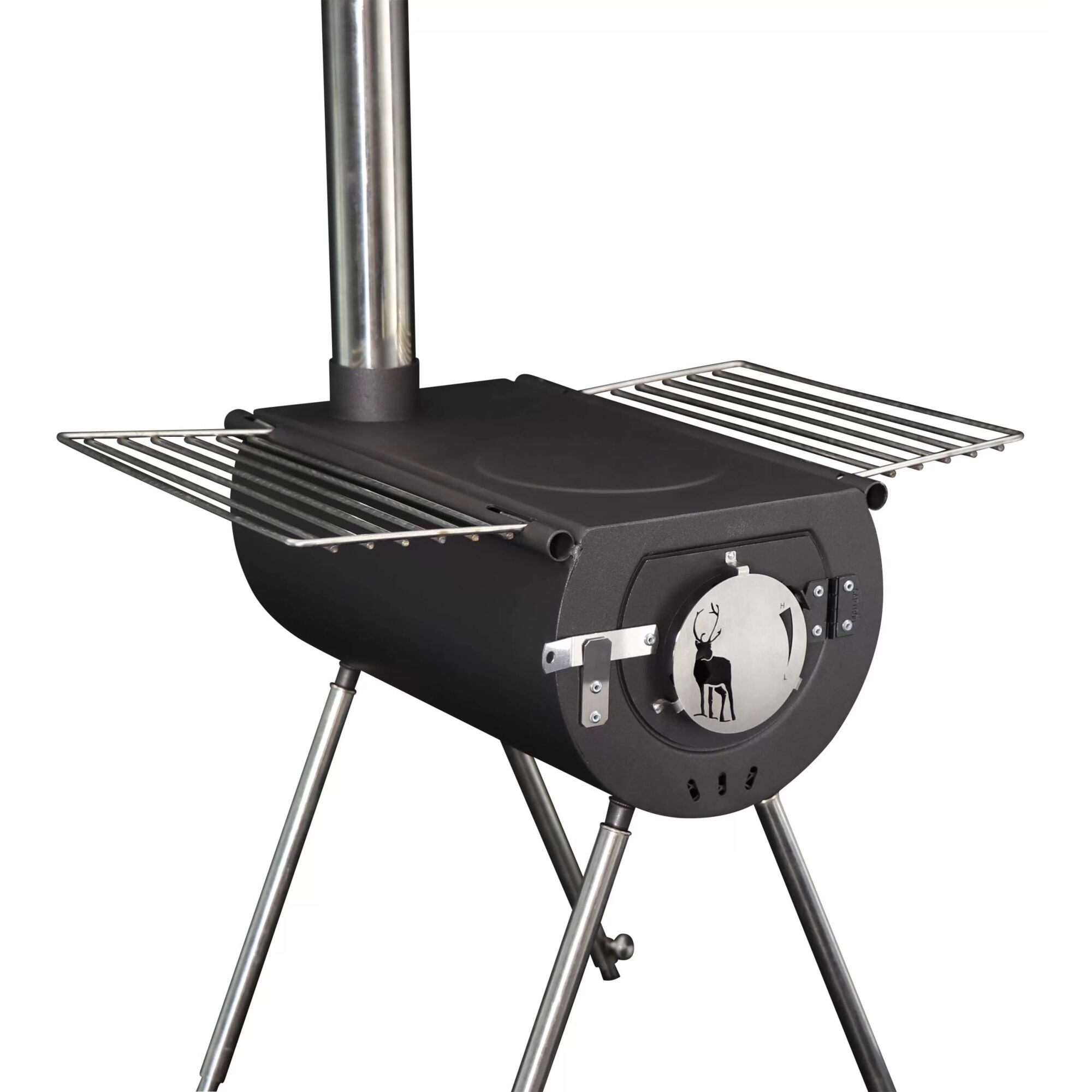 US Stove Company, Caribou Backpacker 14-in Portable Camp Stove, Fuel Type Wood, Model# CCS14